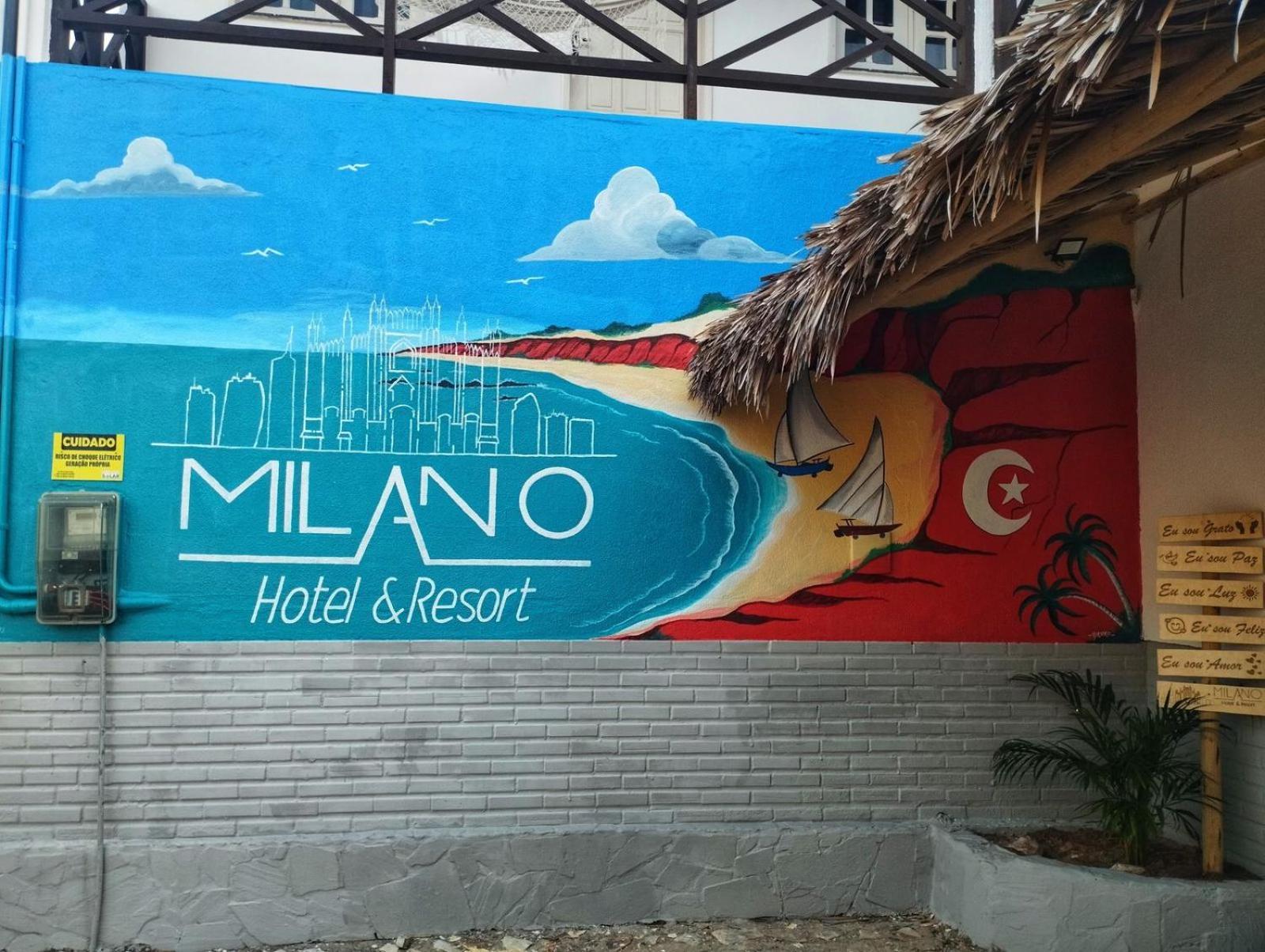 Milano Hotel Pousada Canoa Quebrada Luaran gambar